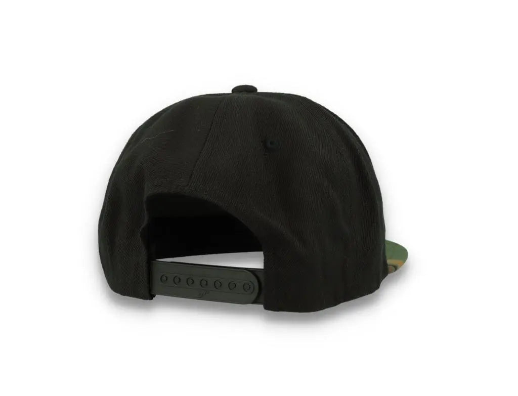 Yupoong Snapback Black/Camo 6089tc - LOKK