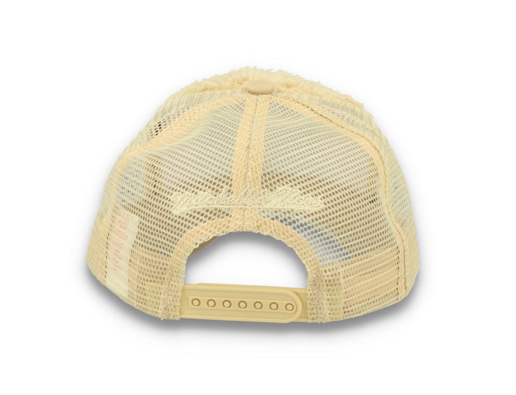 Trucker Cap NBA Sherpa Trucker Philadelphia 76ers Off White - LOKK