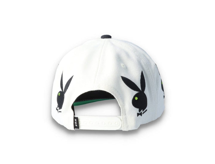Cap HUF Playboy Rhinestone White - LOKK