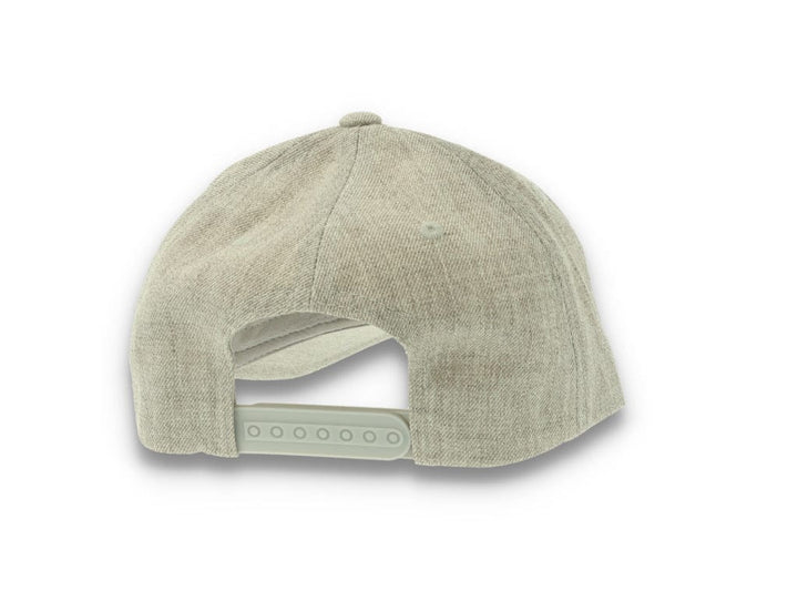 Snapback Baseball Cap Heather Grey 6363SP - LOKK