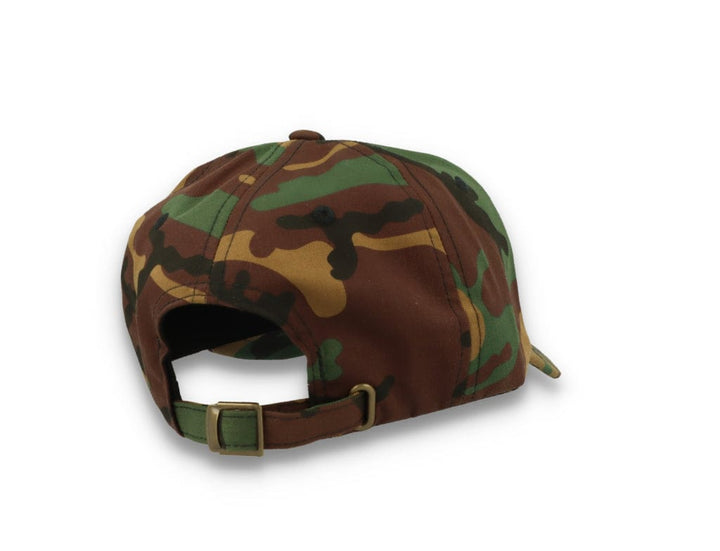 Low Profile Camo Cotton Cap 6245CM Woodland Camo - LOKK