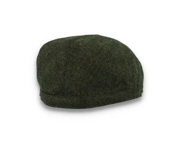 Barbour Barlow Flat Cap Grey Herringbone - LOKK