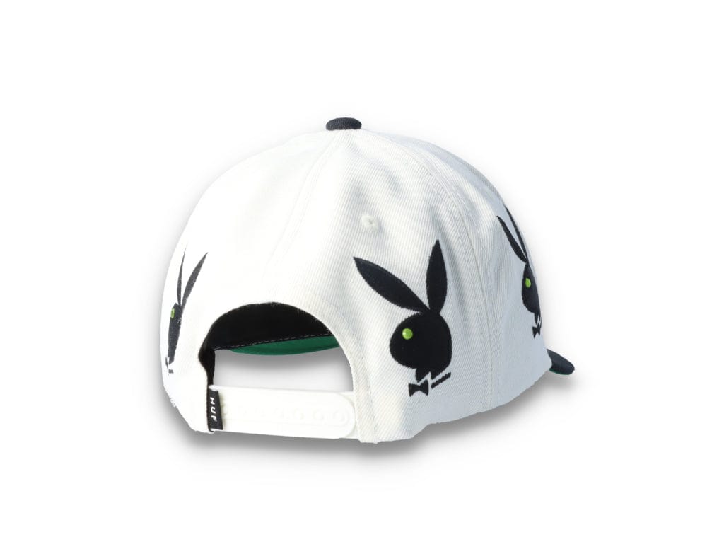 Cap HUF Playboy Rhinestone White - LOKK