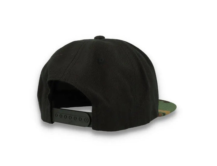 Yupoong Snapback Black/Camo 6089tc - LOKK