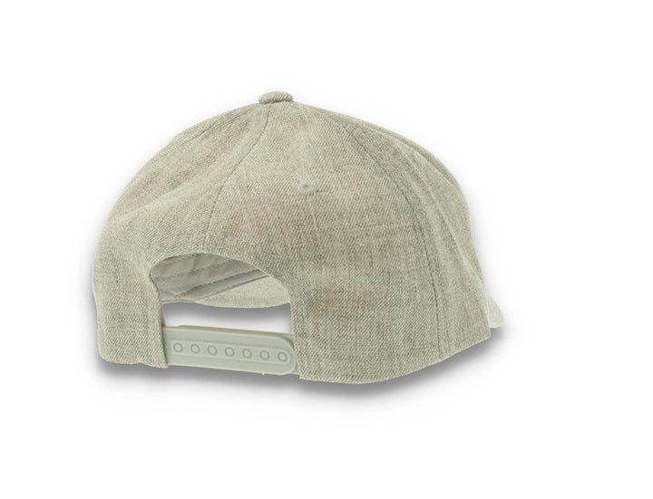 Snapback Baseball Cap Heather Grey 6363SP - LOKK