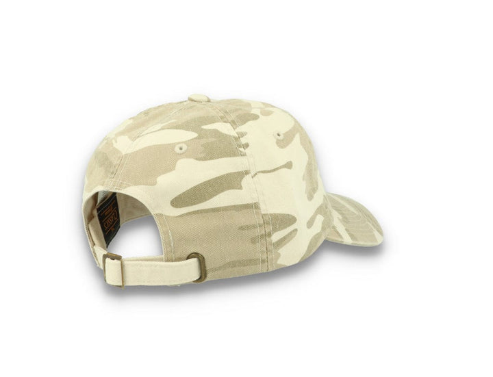 Low Profile Camo Washed Cap 6245CW Desert Camo - LOKK