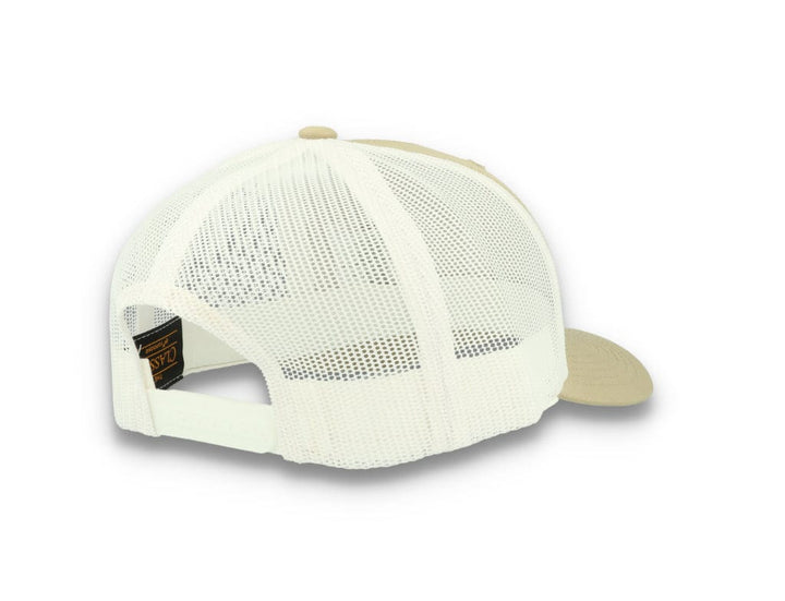 Flexfit 6606T Retro Trucker Khaki/White - LOKK