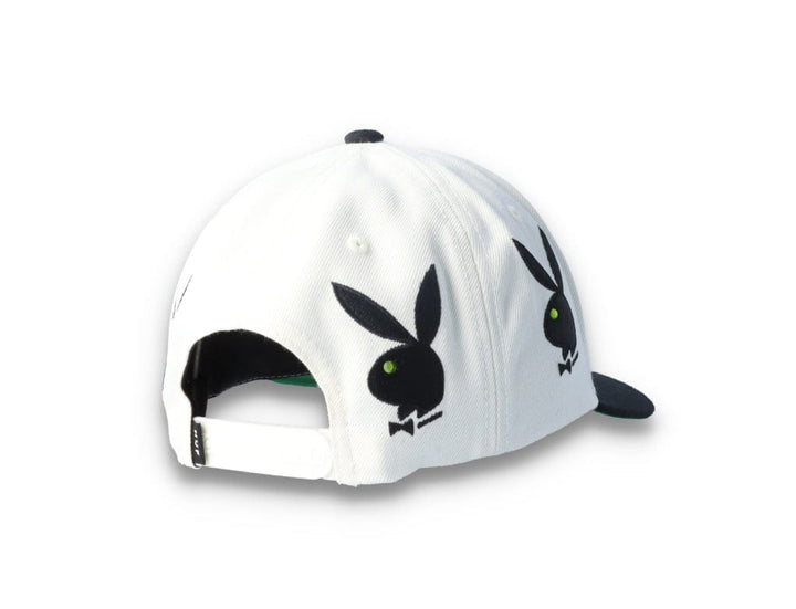 Cap HUF Playboy Rhinestone White - LOKK