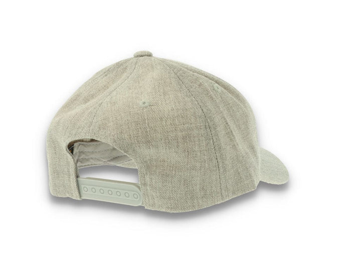 Snapback Baseball Cap Heather Grey 6363SP - LOKK