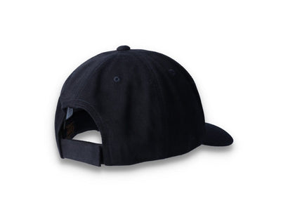Black Velcro Cap - Twill Baseball - Yupoong 6363V