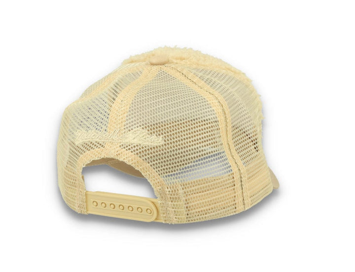 Trucker Cap NBA Sherpa Trucker Philadelphia 76ers Off White - LOKK