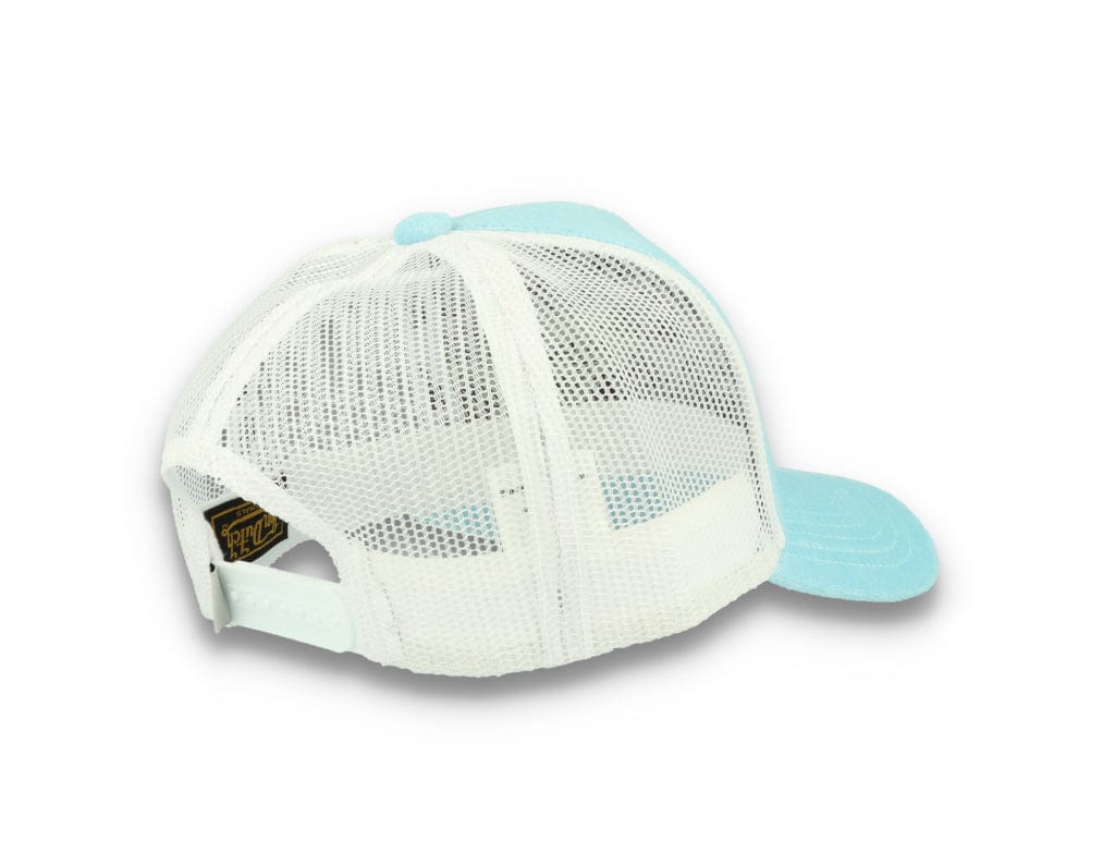 Von Dutch Trucker Cap Miami Velvet Light Blue/White - LOKK
