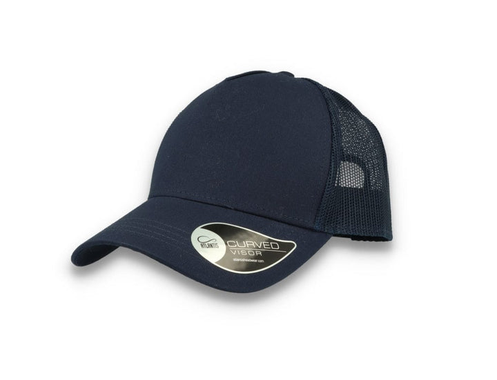 Trucker Cap Navy/Navy Atlantis Rapper Cotton - LOKK