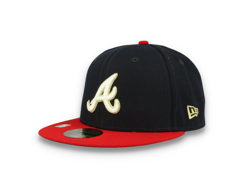 59FIFTY Gold Atlanta Braves - LOKK