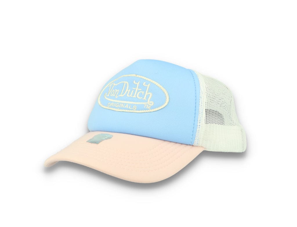 Von Dutch Trucker Cap Tampa Foam Blue/Pink - LOKK