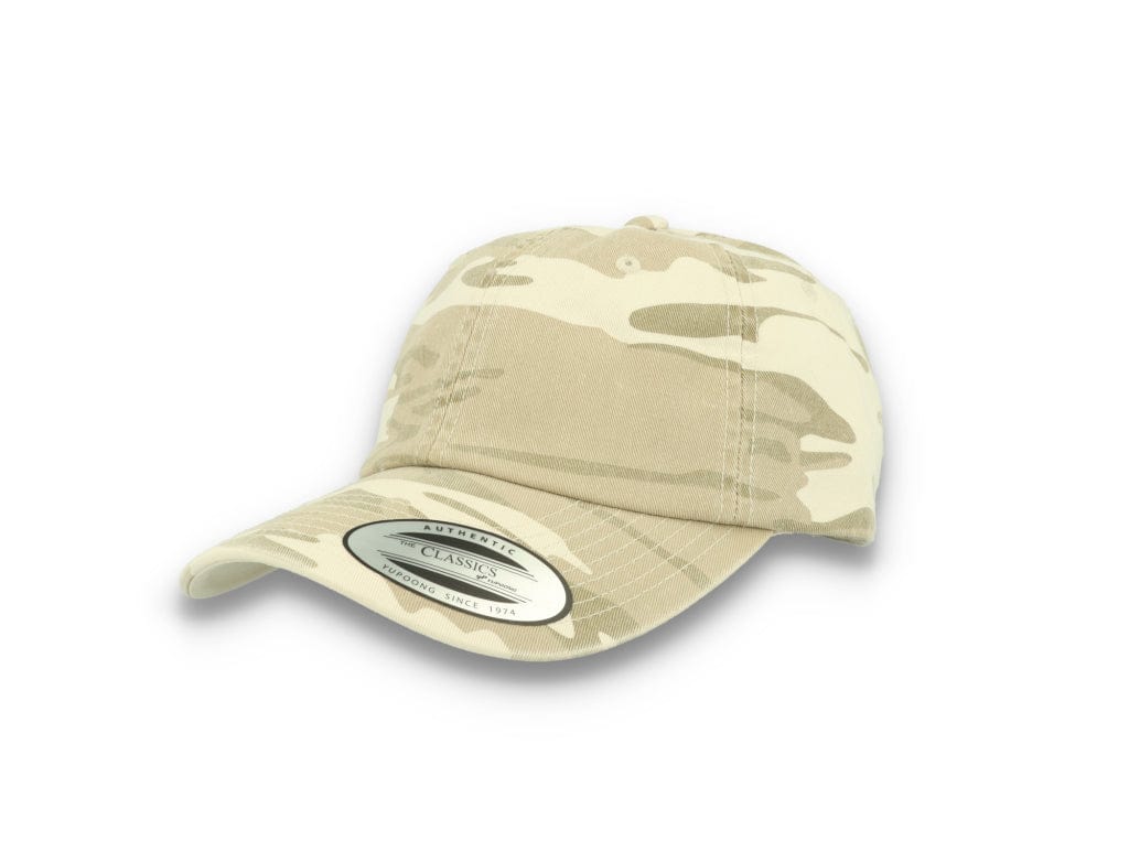 Low Profile Camo Washed Cap 6245CW Desert Camo - LOKK