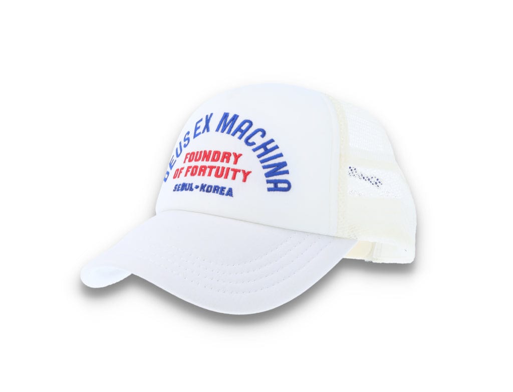 Trucker Cap White Fortuity - LOKK