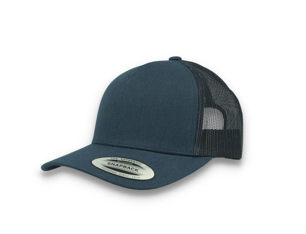 Trucker Cap Navy 5-Panel Retro Trucker 6506 - LOKK