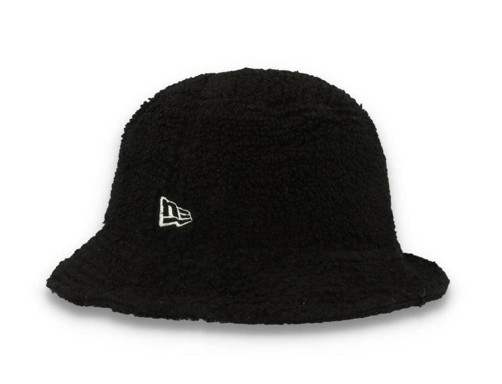 Bucket Hat Womens Borg Black - LOKK