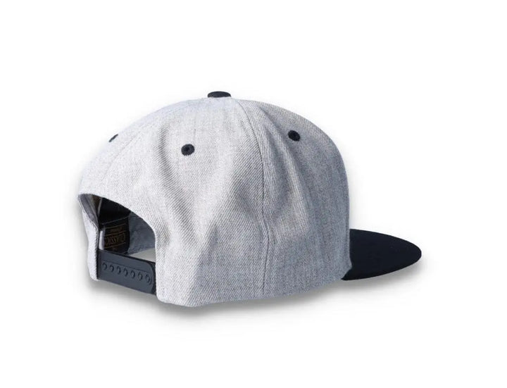 Yupoong Classic Snapback 6089MT Heather Grey/Black - LOKK