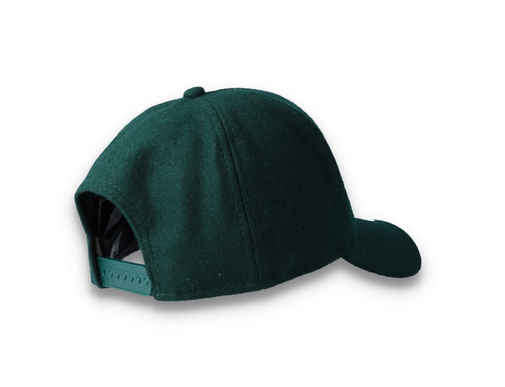 9FORTY A-Frame Melton Wool Oakland Athletics Dark Green - LOKK