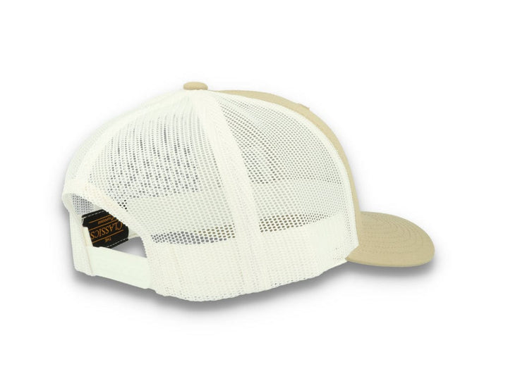 Flexfit 6606T Retro Trucker Khaki/White - LOKK