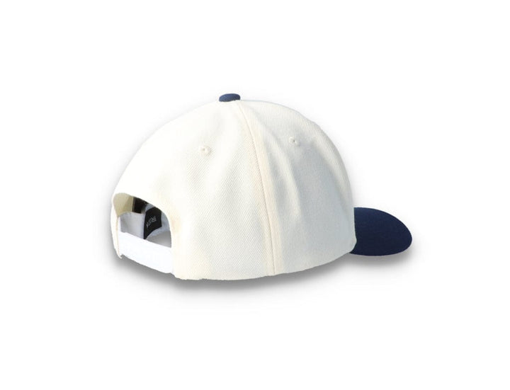 Snapback Cap White/Navy Linwood - LOKK