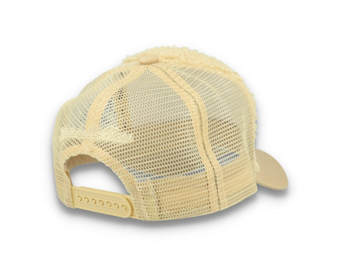 Trucker Cap NBA Sherpa Trucker Philadelphia 76ers Off White - LOKK