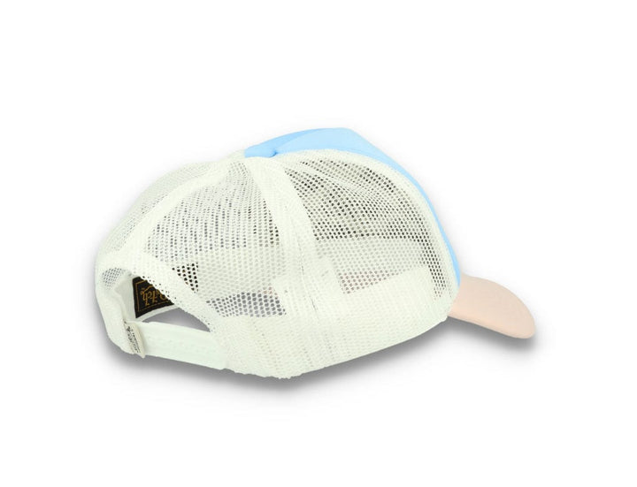 Von Dutch Trucker Cap Tampa Foam Blue/Pink - LOKK
