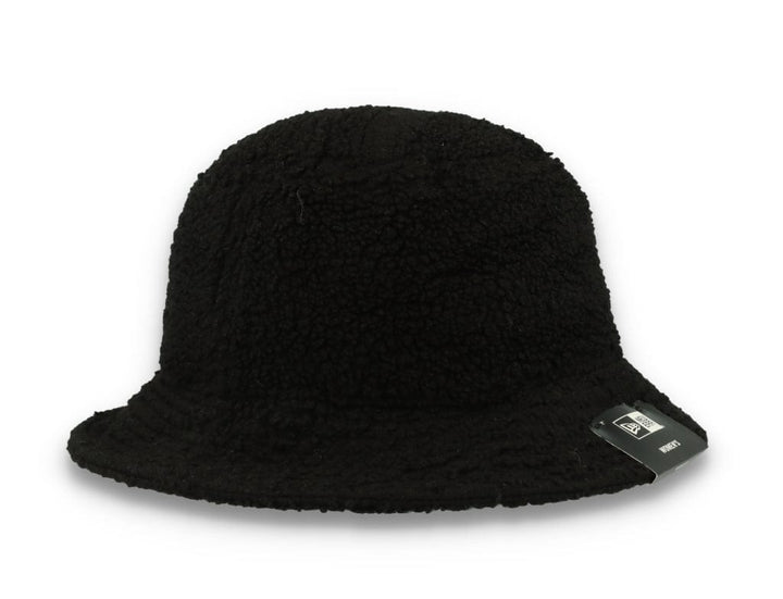 Bucket Hat Womens Borg Black - LOKK