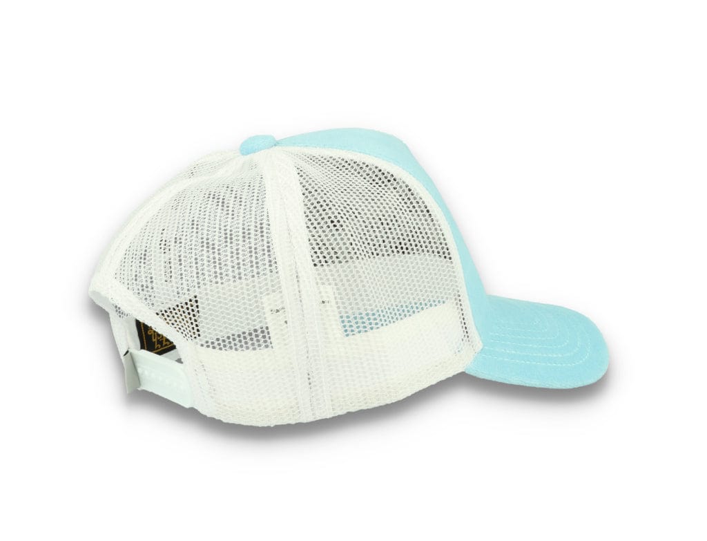 Von Dutch Trucker Cap Miami Velvet Light Blue/White - LOKK
