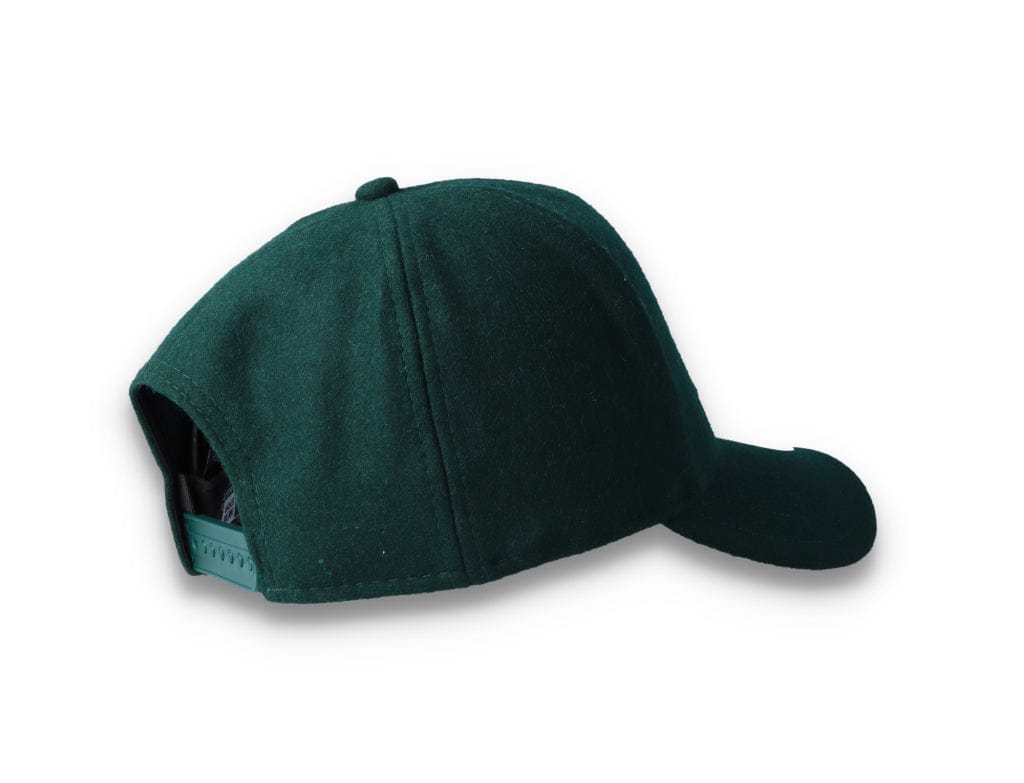 9FORTY A-Frame Melton Wool Oakland Athletics Dark Green - LOKK