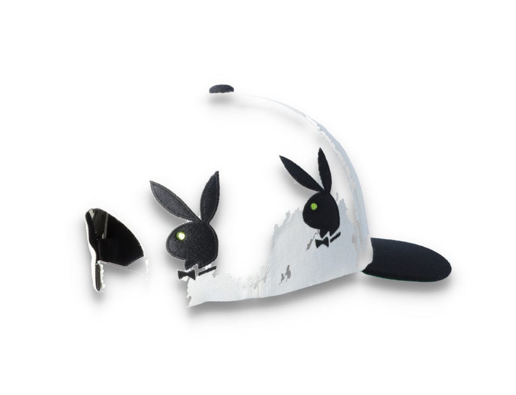 Cap HUF Playboy Rhinestone White - LOKK