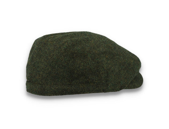 Barbour Barlow Flat Cap Grey Herringbone - LOKK