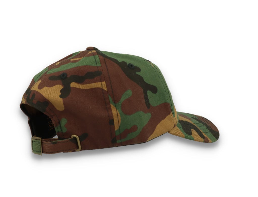 Low Profile Camo Cotton Cap 6245CM Woodland Camo - LOKK