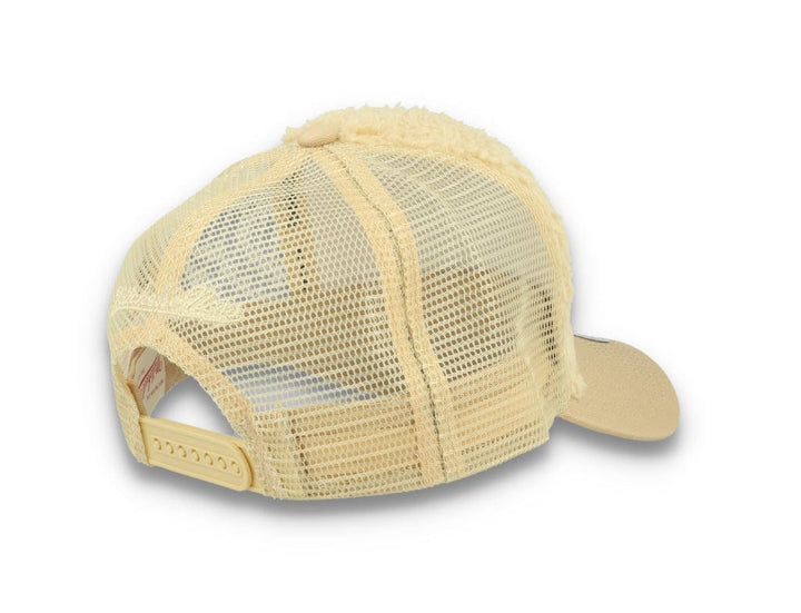 Trucker Cap NBA Sherpa Trucker Philadelphia 76ers Off White - LOKK