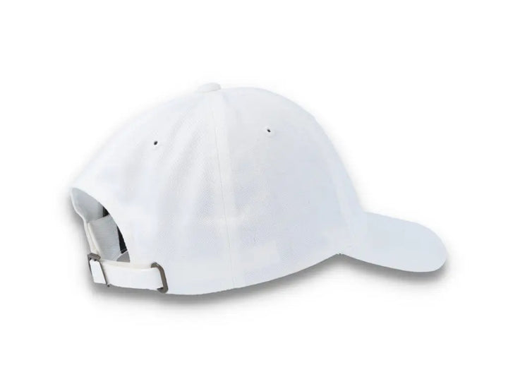 White Dad Cap Low Profile Cotton Twill - Yupoong 6245CM - LOKK