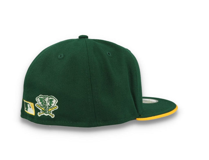 59FIFTY Team Colour Split Oakland Athletics Dark Green - LOKK