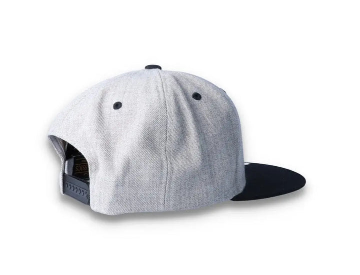 Yupoong Classic Snapback 6089MT Heather Grey/Black - LOKK
