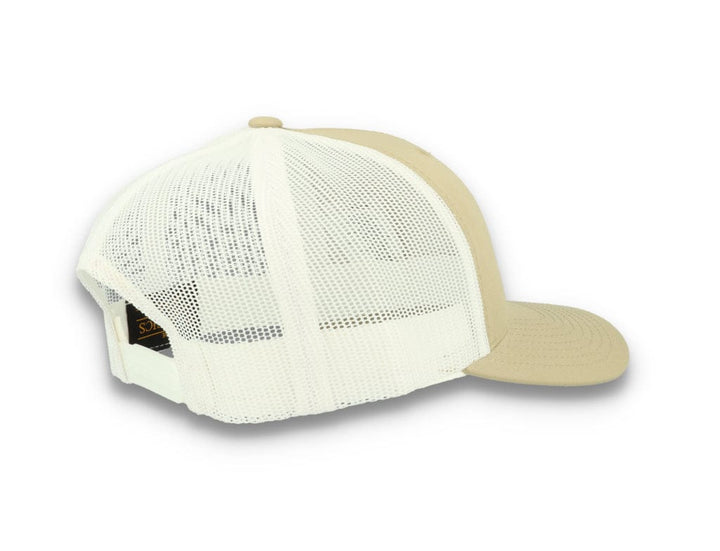 Flexfit 6606T Retro Trucker Khaki/White - LOKK