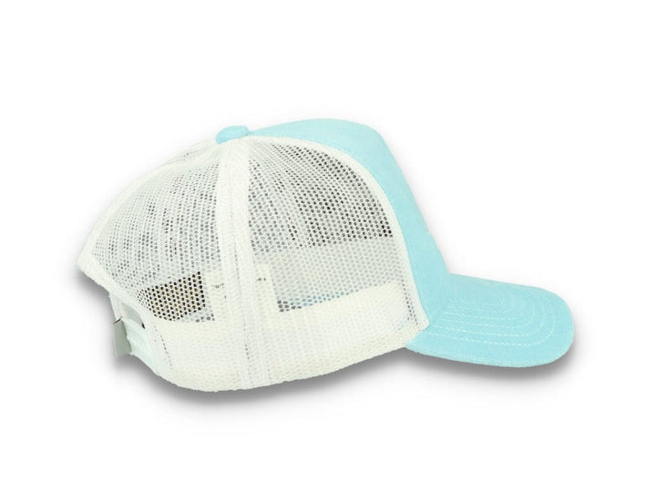 Von Dutch Trucker Cap Miami Velvet Light Blue/White - LOKK