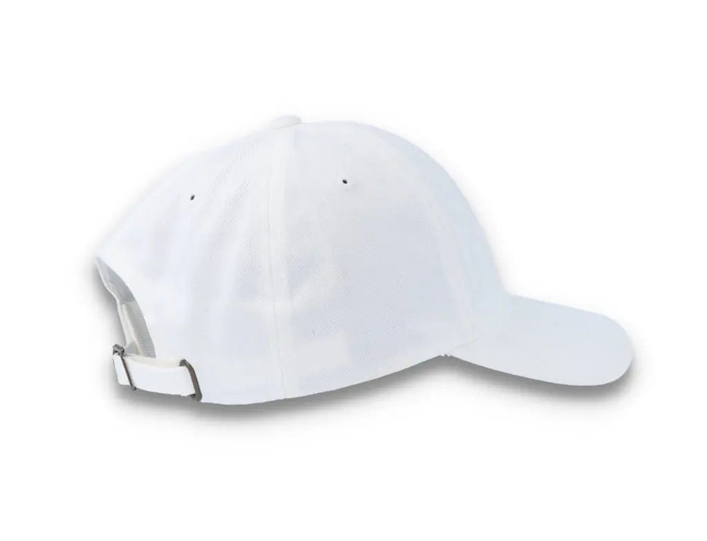 White Dad Cap Low Profile Cotton Twill - Yupoong 6245CM - LOKK