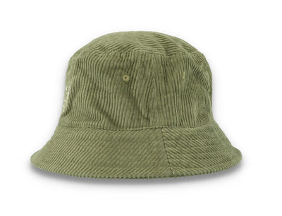 Bucket Hat Olive Green Free & Easy Don't Trip Fat Corduroy