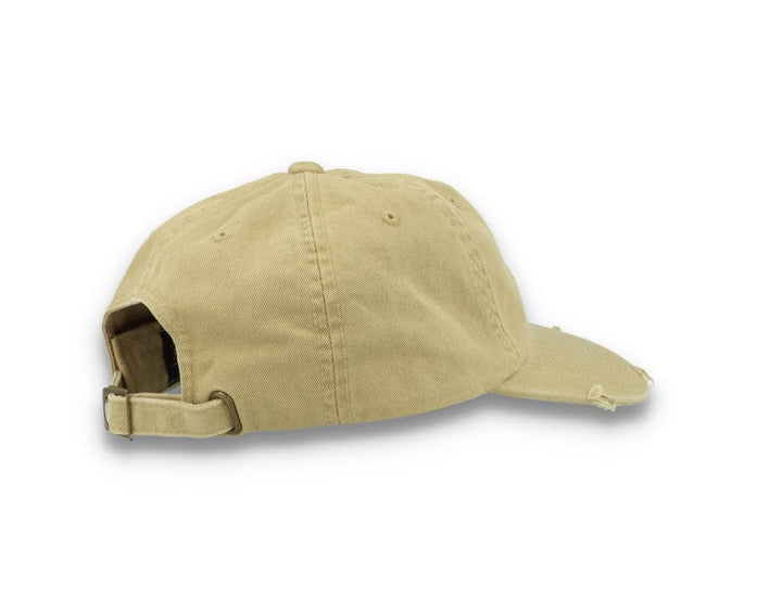 Low Profile Destroyed Cap Khaki 6245DC - LOKK