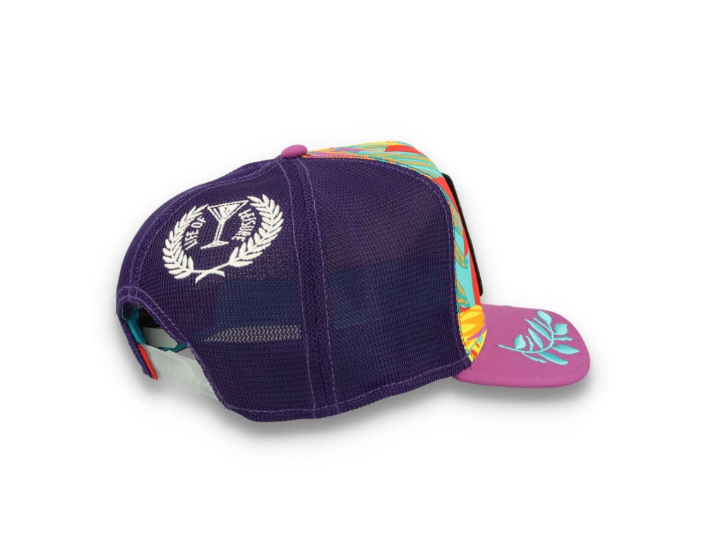 Goorin Trucker Cap  Even Betta Purple - LOKK
