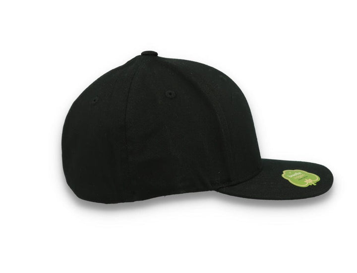 Black Organic Cap Flexfit Cotton 6277 - LOKK