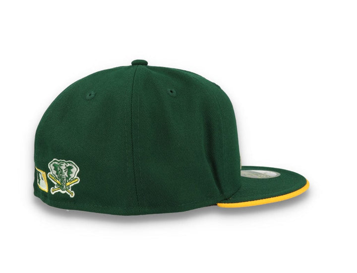 59FIFTY Team Colour Split Oakland Athletics Dark Green - LOKK