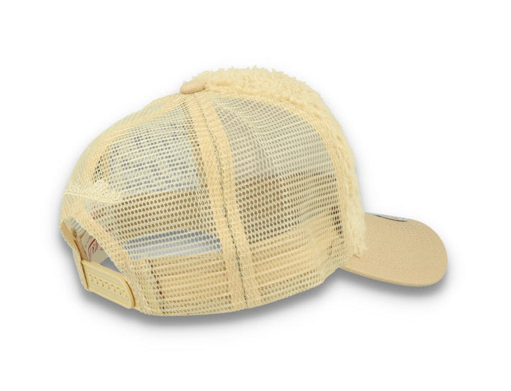 Trucker Cap NBA Sherpa Trucker Philadelphia 76ers Off White - LOKK
