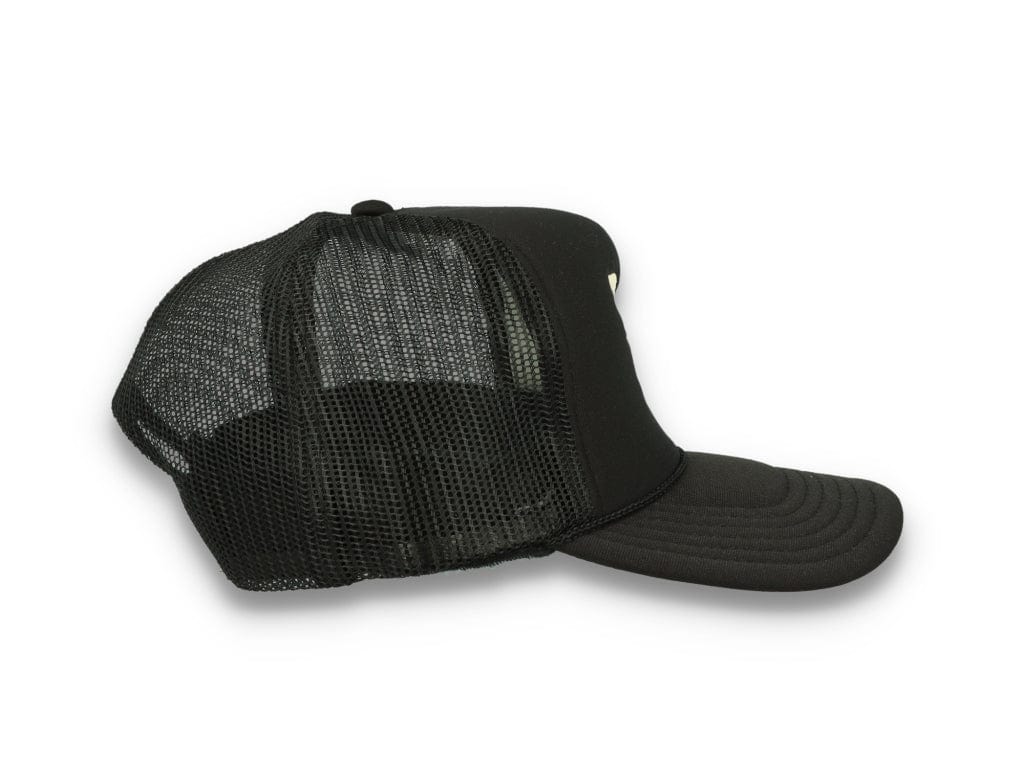 Trucker Cap Free & Easy Don't Trip Black/Black - LOKK