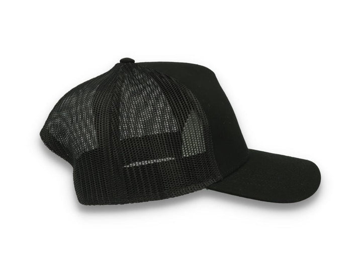 Trucker Cap Black/Black Atlantis Rapper Cotton - LOKK